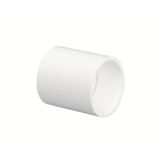 2" coupling white pvc