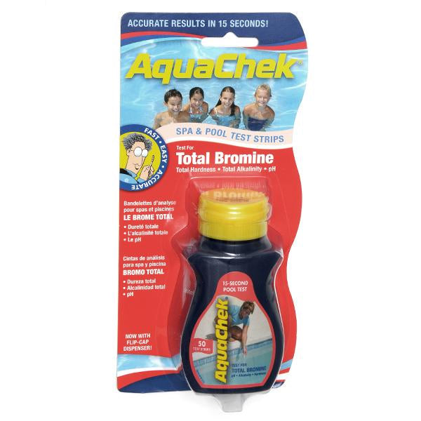 Aqua Chek 4 in 1 test strips (bromine) spa