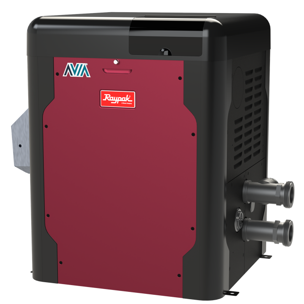 RayPak AVIA 404,000 BTU Electronic Natural Gas Swimming Pool Heater